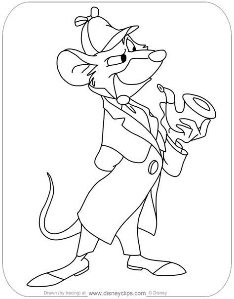 The Great Mouse Detective Coloring Pages