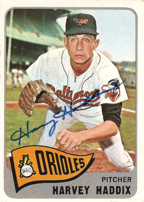 The Great Orioles Autograph Project Unpossible Autograph Friday