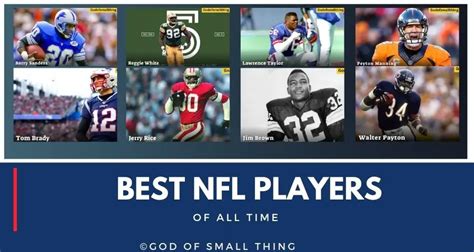 The Greatest NFL Players of All Time, by Position - Sportscasting