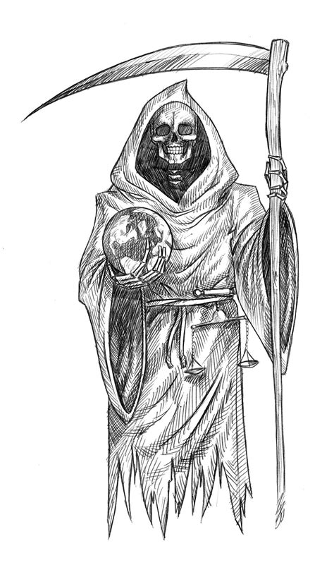 The Grim Reaper Drawings