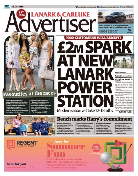 The Hamilton advertiser and County of Lanark news.