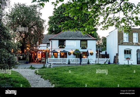 The Hand In Hand Pub Wimbledon Common at Night London UK