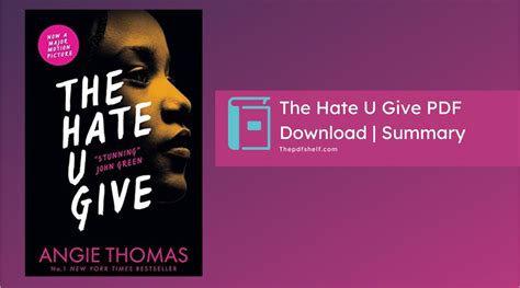 The Hate U Give Pdf - libribook