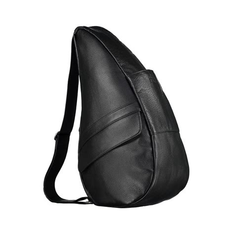 The Healthy Back Bag Leather M Black - Bagageonline