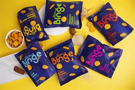 The Healthy Binge Baked snacks Assorted pack of Ragi …