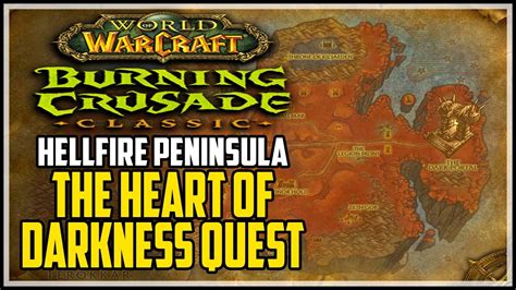 The Heart of Darkness, WoW TBC Quest - YouTube