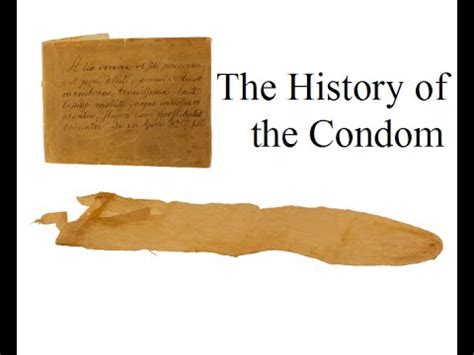 The History of Condoms - YouTube