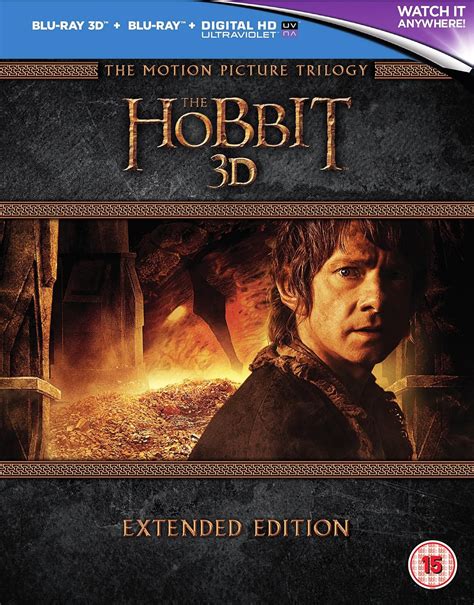 The Hobbit Trilogy - Extended Edition Blu-Ray 3D