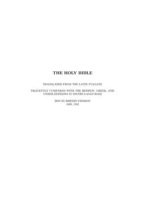 The Holy Bible PDF – InstaPDF