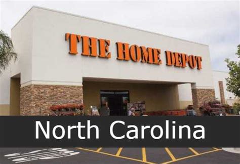 The Home Depot Store Directory - North Carolina