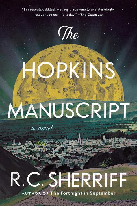 The Hopkins Manuscript by RC Sherriff – Persephone Books