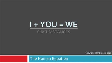 The Human Equation Volume Ii