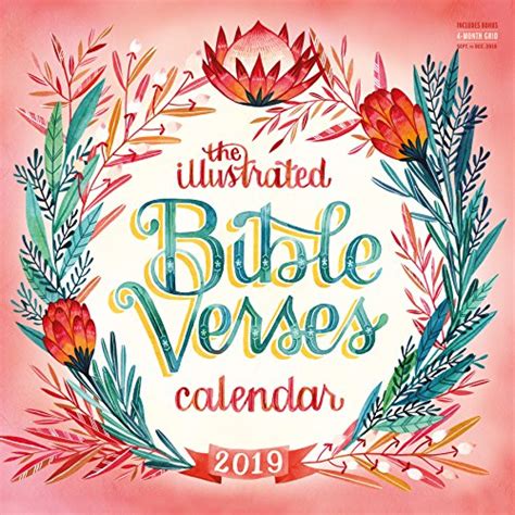 The Illustrated Bible Verses 2019 Calendar