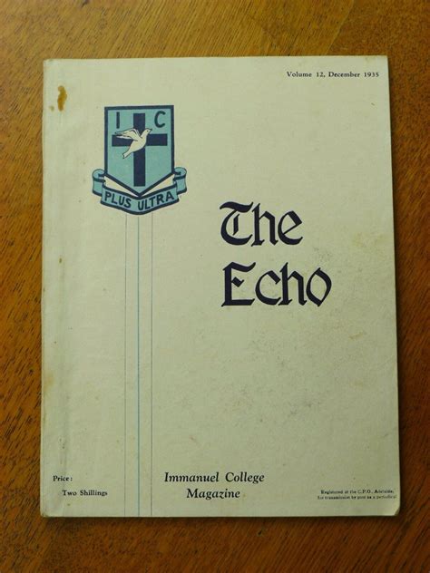 The Immanuel Echo