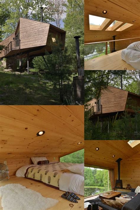 The Inhabit Treehouse in Woodstock, New Cabin