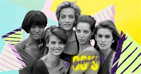 The Insatiable List: “Big Six” 90s Supermodels