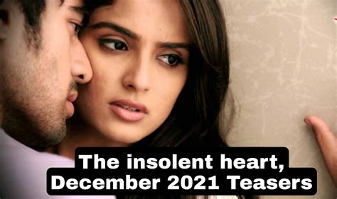 The Insolent Heart Teasers - December 2024 - TVSA