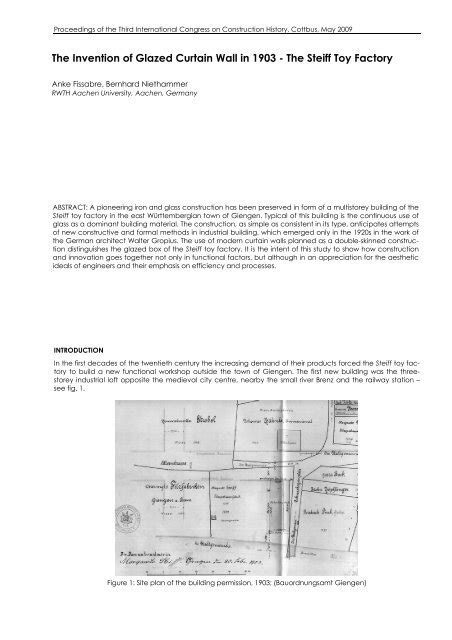 The Invention of Glazed Curtain Wall in 1903 - The Steiff Toy Factory …