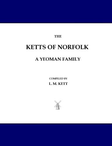 The Ketts Of NorfolK pdf