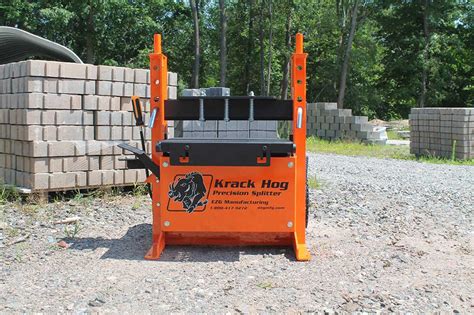 The Kracker Wall Splitter Hydraulic Hog Block Splitter