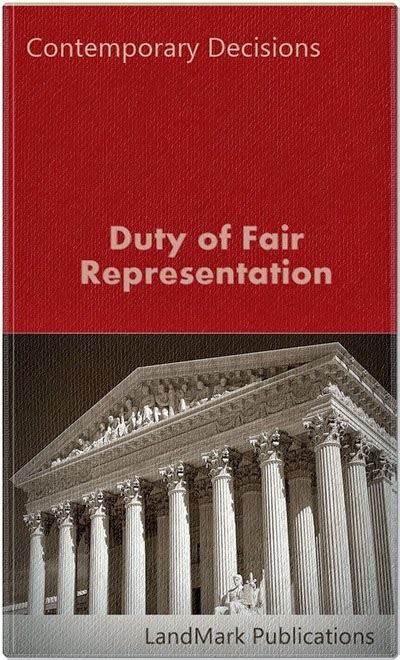 The Labour Relations Act and Duty of Fair Representation - Stacey …