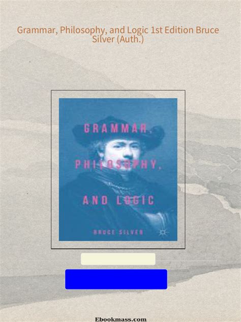 The Language And Grammar Of Logic 1st Cosmo Edition