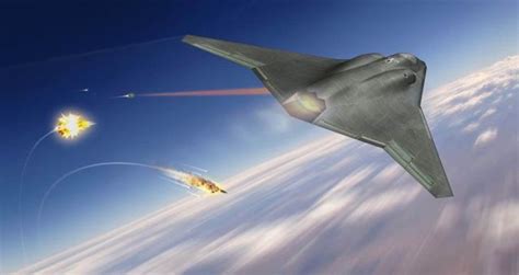 The Laser-Toting Tailless Fighter Jet of the Future