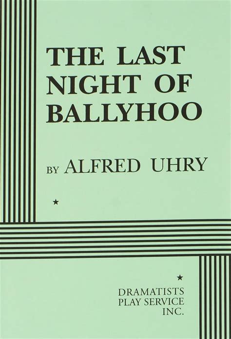 The Last Night of Ballyhoo - Wikipedia