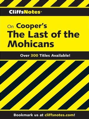 The Last of the Mohicans - CliffsNotes