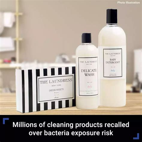 The Laundress Cleaning Product Recall for Bacterial …