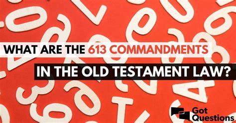 The Law: All 613 Commandments! - Gospel Outreach