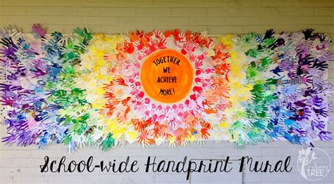 The Learning Tree First Project Reveal! Collaborative art projects