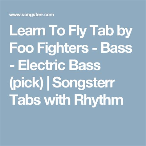 The Line Tab by Foo Fighters Songsterr Tabs with Rhythm