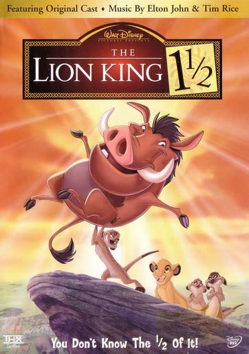 The Lion King 1½ (2004) English Voice Over Wikia Fandom