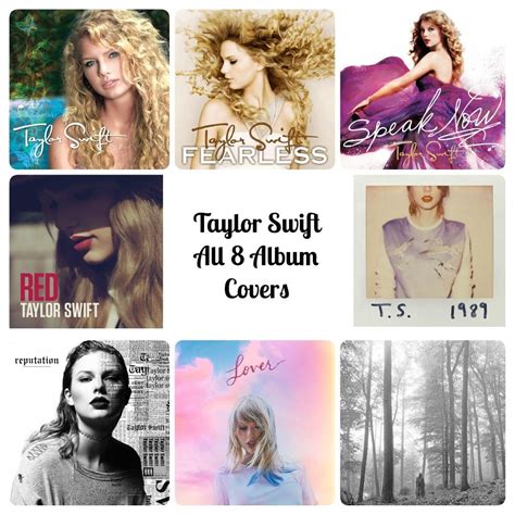 The List of Taylor Swift Albums in Order of Release.