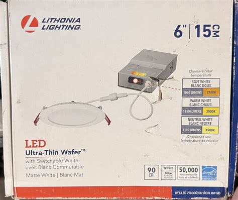 The Lithonia Lighting WF4 LED 30K MW M6 has been discontinued