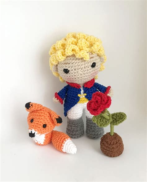 The Little Prince Crochet Doll Amigurumi Doll Little - Etsy