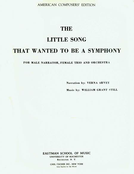 The Little Song that Wanted to be a Symphony - Google Books