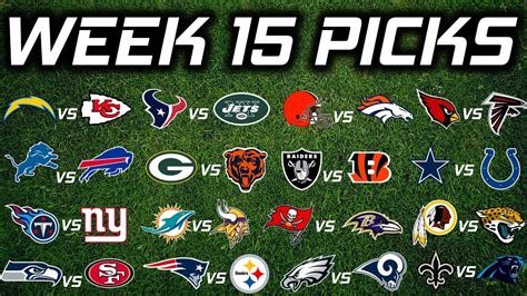 The Loop NFL Picks: Week 15