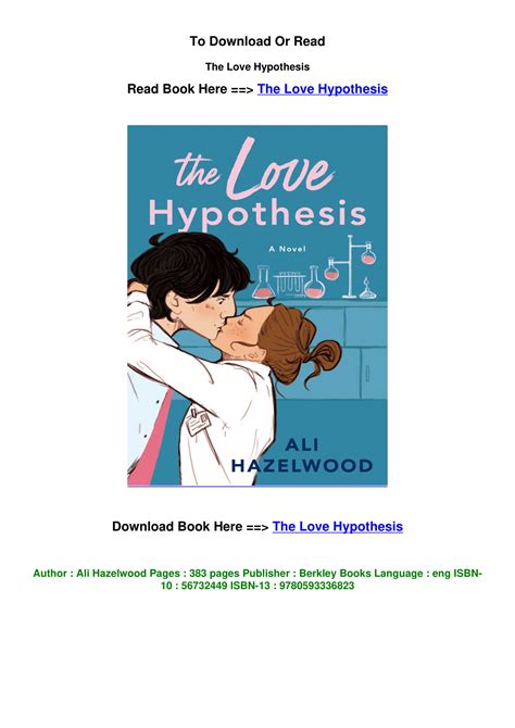 The Love Hypothesis-Free Download – 1 File Download