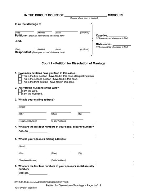 The Lowdown on Jackson County, Missouri, Divorce Forms