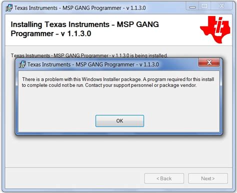 The MSP program is not