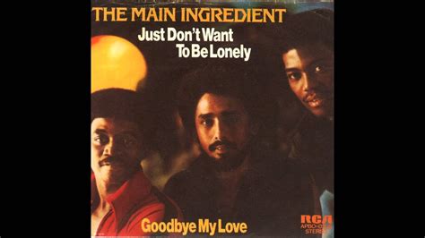 The Main Ingredient - Just Don