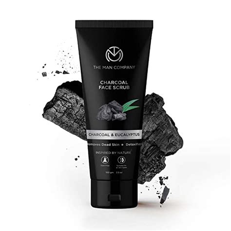 The Man Company Charcoal De Tan Face Scrub per la rimozione...