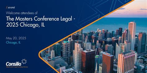 The Masters Conference Legal 2025 Chicago, IL.