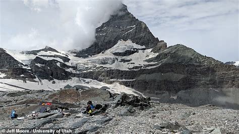 The Matterhorn moves gently back and forth once every two …