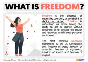 The Meaning of Freedom
