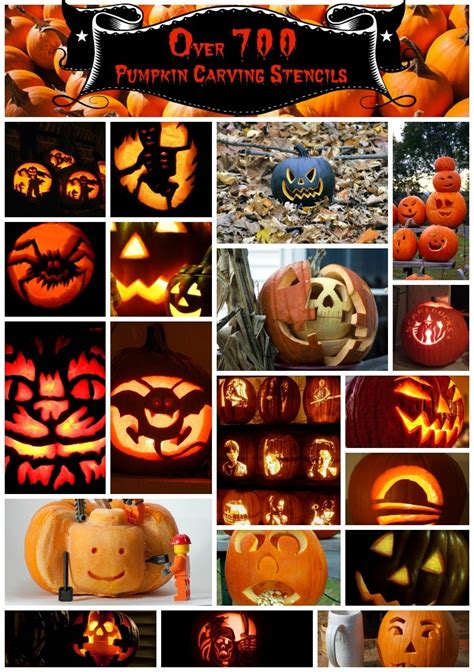 The Mega List: Over 700 Pumpkin Carving Stencils 2024