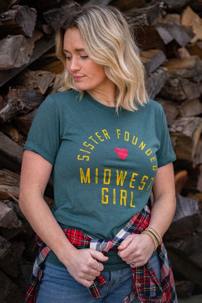 The Midwest Girl Pine Green Tee - Facebook