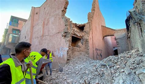 The Moroccan Interior Ministry says the death toll in a massive earthquake rises to 820, with at least 672 injured